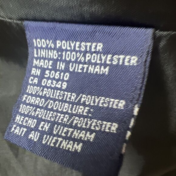 Renee Rowan Black Blazer Long One Button Jacket Office Lined Women size 14 - Picture 7 of 10